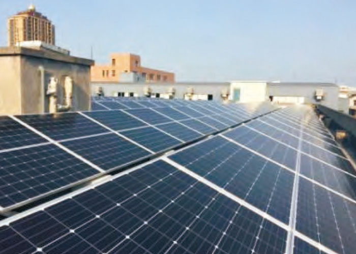 2.6MW杭州シリカン産業用屋根太陽光発電所